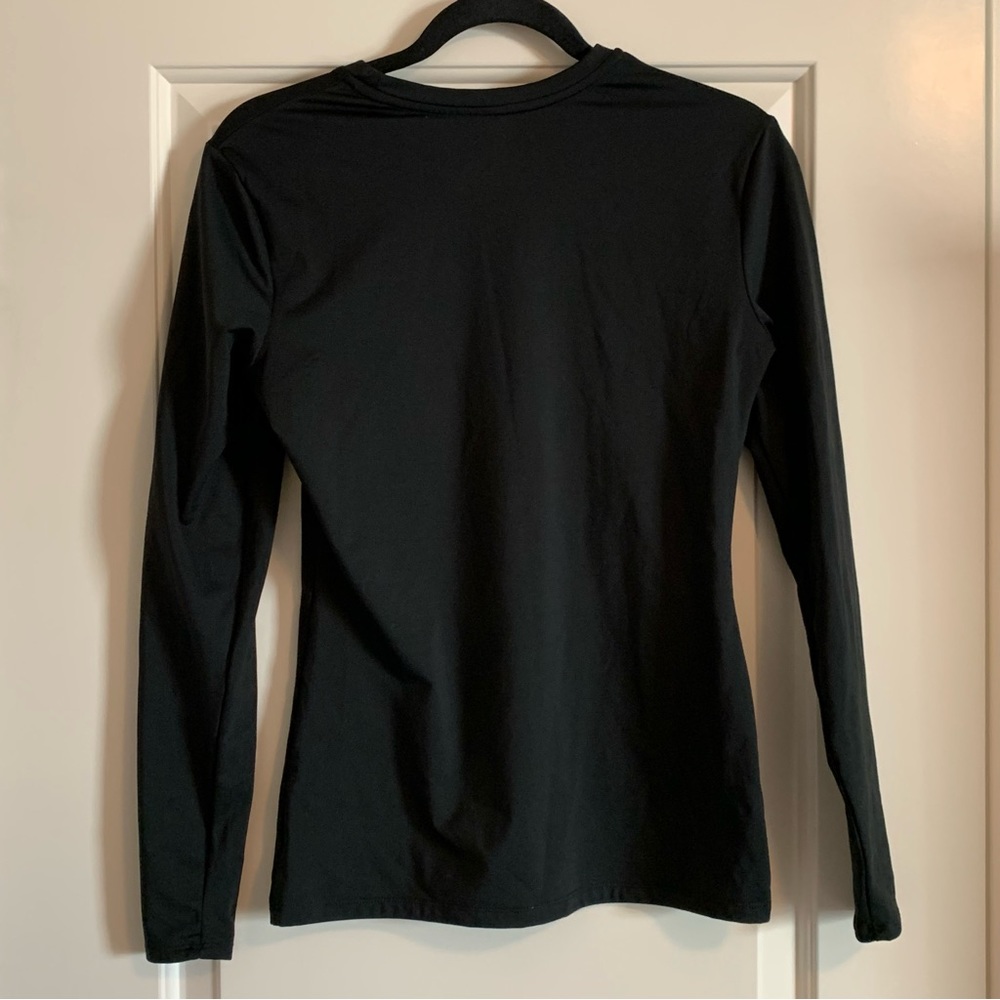 CHAMPION Black Power Core Fitted Underlayer Shirt Size Large - Picture 3 of 8
